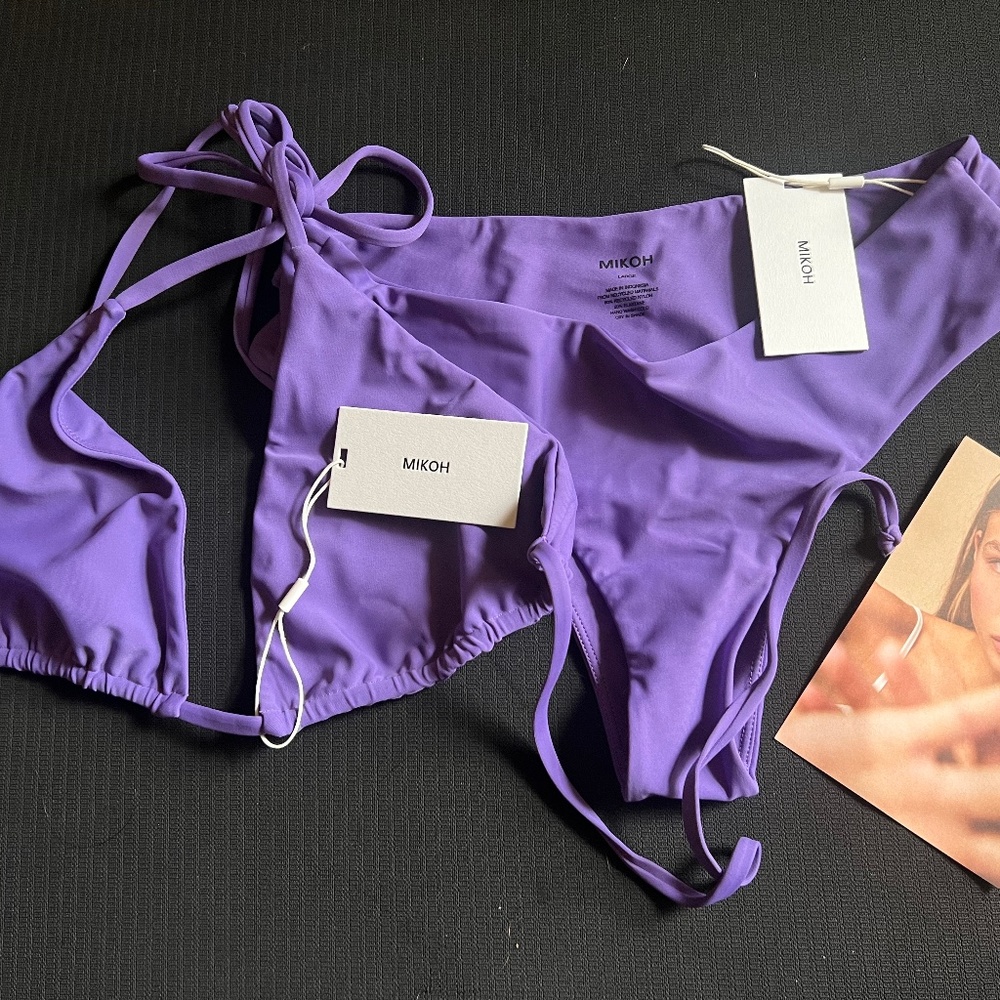 Mikoh Purple 2 piece